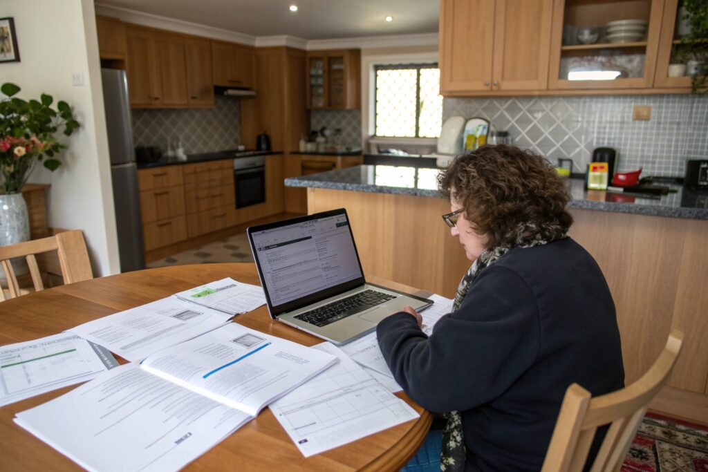 Reviewing council approval documents for Harristown concrete project